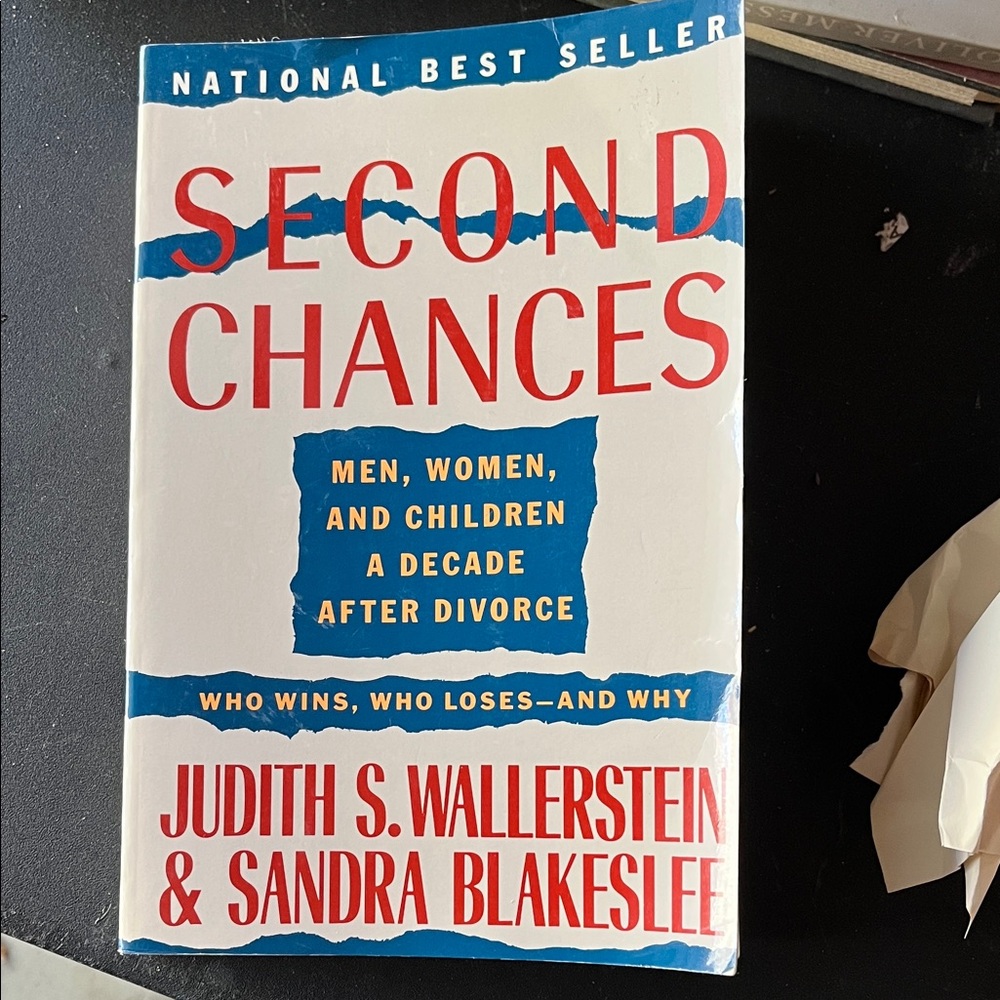 Second Chances Book by Judith S. Wallerstein & Sandra Blakeslee